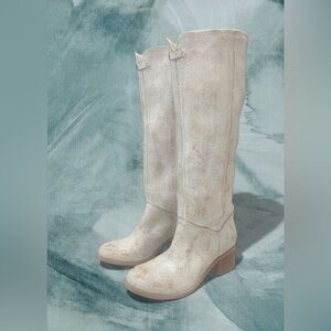 Diba Cream Over the Knee Boots